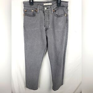 Levi's Charcoal Straight Leg Jeans